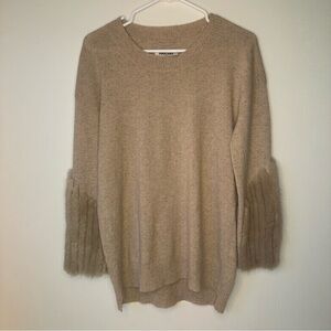 MAX & MOI merino wool/ cashmere sweater sz SMALL